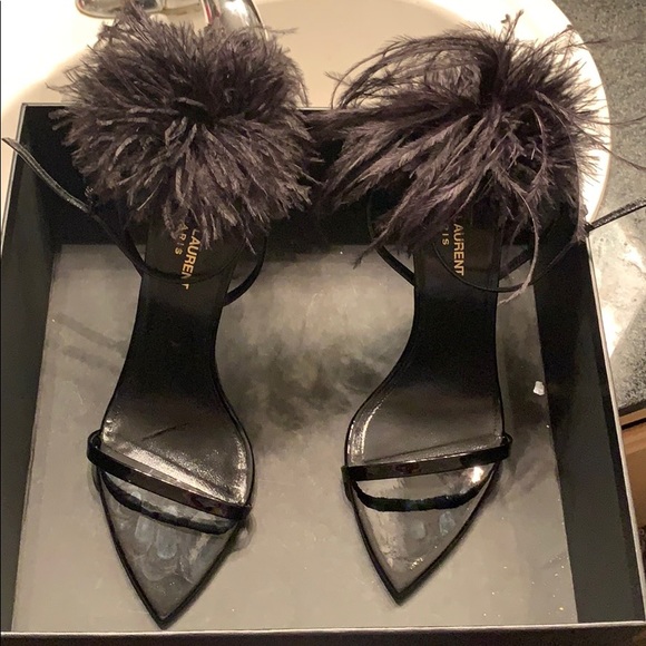 Saint Laurent Heel Sandal - Picture 1 of 9